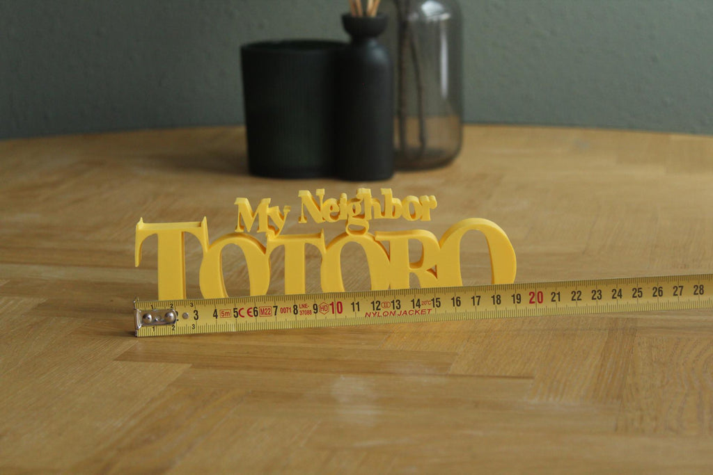 My Neighbor Totoro Logo | Totoro | Studio Ghibli | Anime | 3D Druck Logo