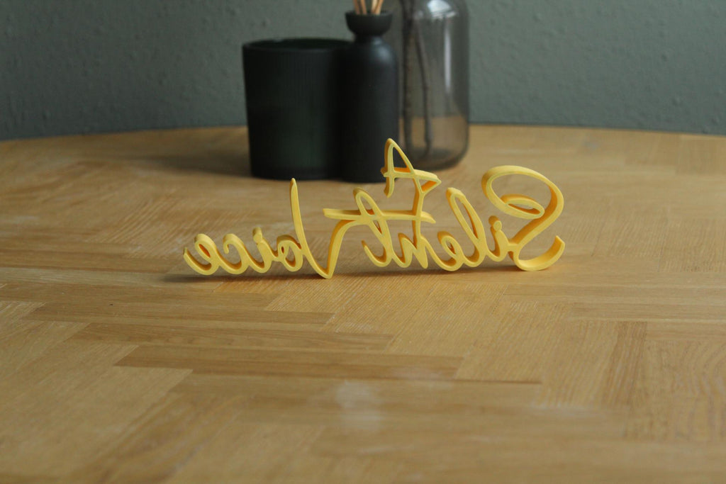 A Silent Voice Logo | Shoya Ishida | Anime | Manga | 3D Druck Logo