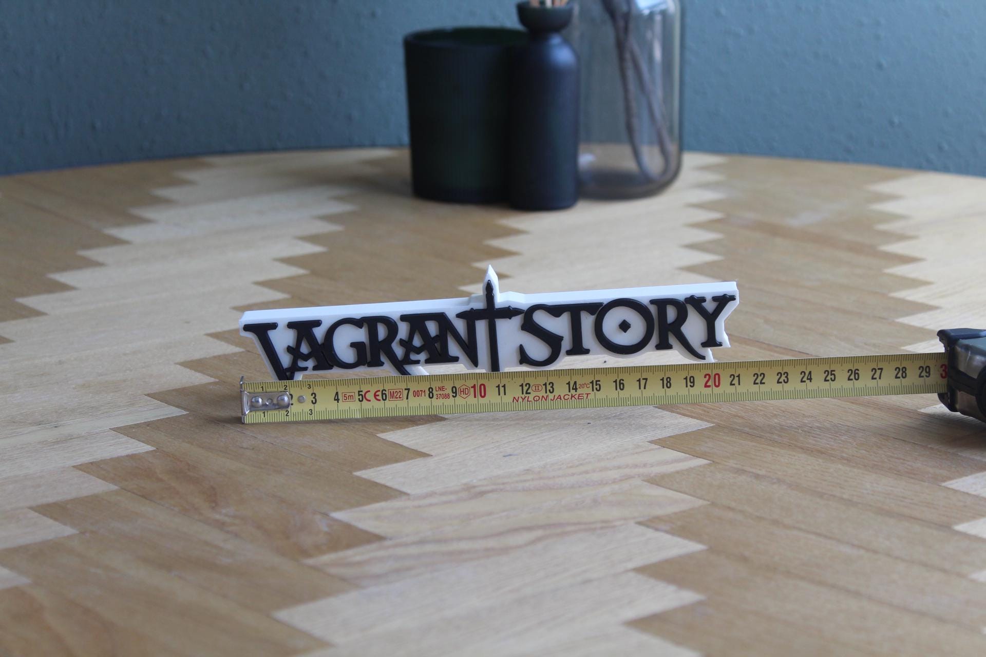 Vagrant Story Logo | Ashley Riot | Guildenstern | Renaud | JRPG | 3D Druck Figur