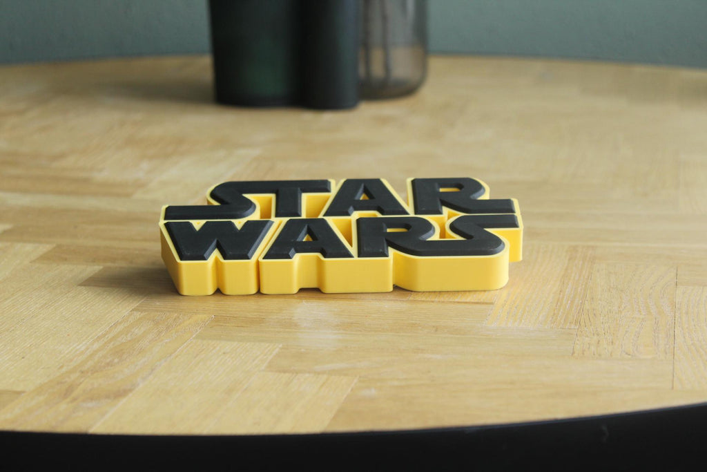 Star Wars Logo | Galaktisches Imperium | Luke Skywalker | Darth Vader | 3D Druck Logo