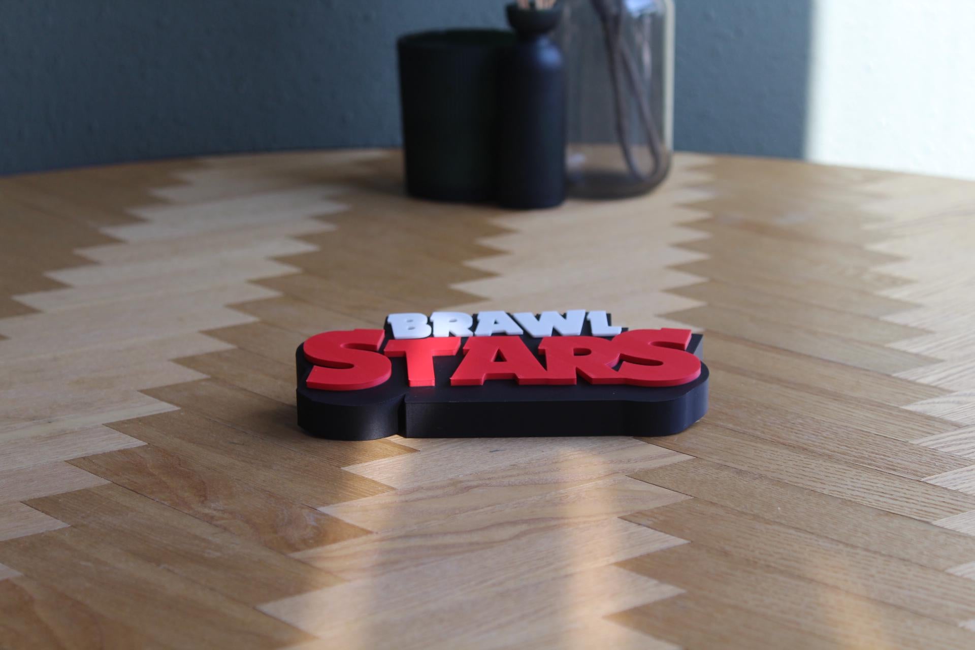 Brawl Stars Logo | Shelly | Bull | Colt | Mobile Game | 3D Druck Figur