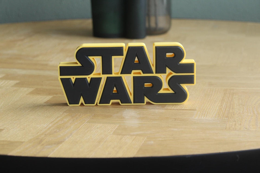 Star Wars Logo | Galaktisches Imperium | Luke Skywalker | Darth Vader | 3D Druck Logo