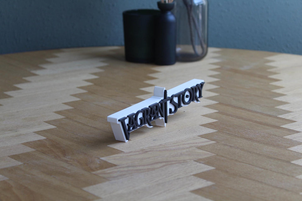Vagrant Story Logo | Ashley Riot | Guildenstern | Renaud | JRPG | 3D Druck Figur