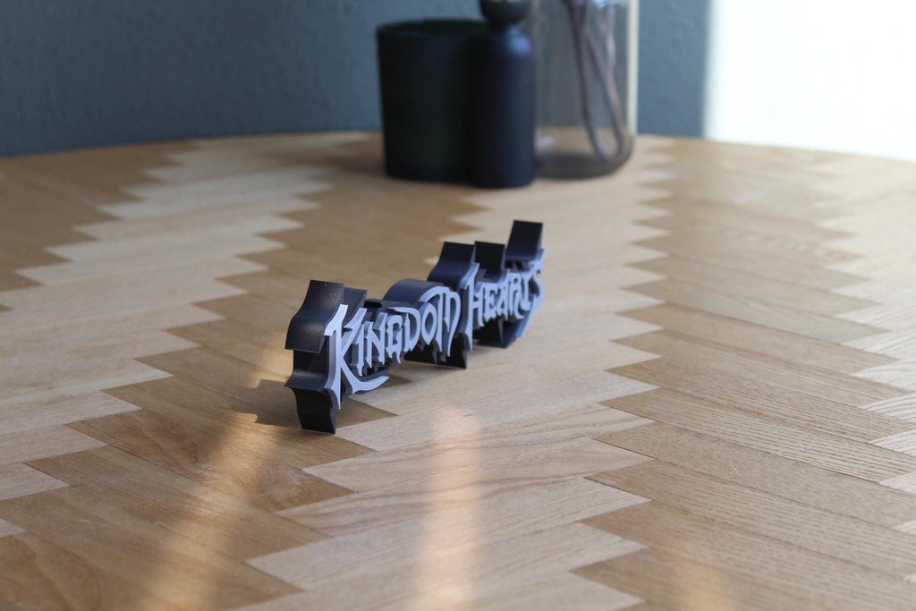 Kingdom Hearts Logo | Sora | Anime | Videospiel | Fantasy | Action-RPG | 3D Druck Figur