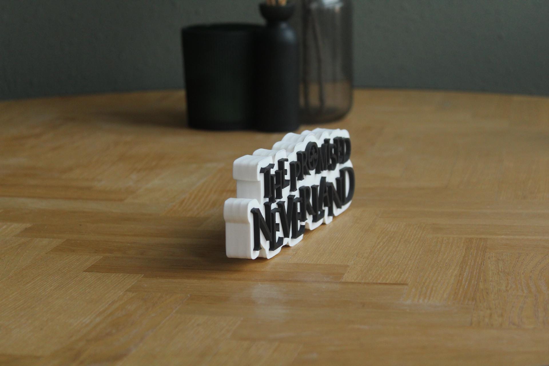 The Promised Neverland Logo | Emma | Anime| Manga | 3D Druck Logo