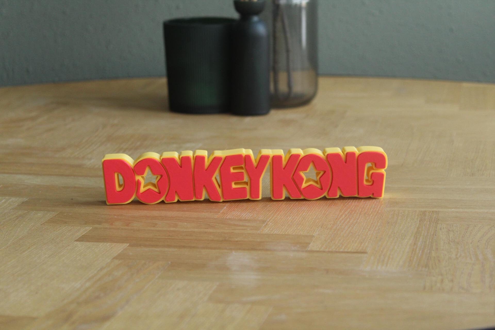 Donkey Kong Logo | Donkey Kong | Nintendo | Retro Videospiel | 3D Druck Logo