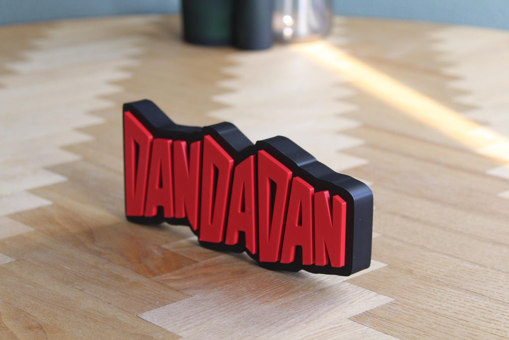 Dandadan Logo | Ken Takakura | Kultiger Manga | Anime | 3D Druck Logo