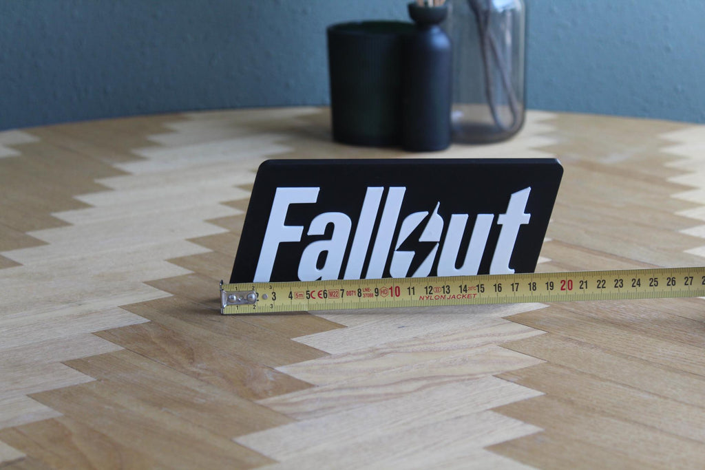 Fallout Logo | Vault Boy | Playstation | Nuka-Cola | Pip-Boy | RPG | 3D Druck Figur