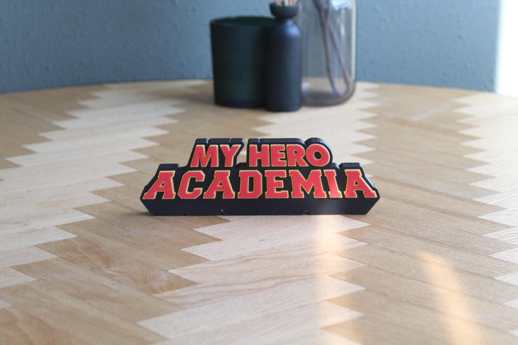 My Hero Academia Logo | Izuku Midoriya | All Might | Katsuki Bakugo | Anime | Manga | 3D Druck Figur