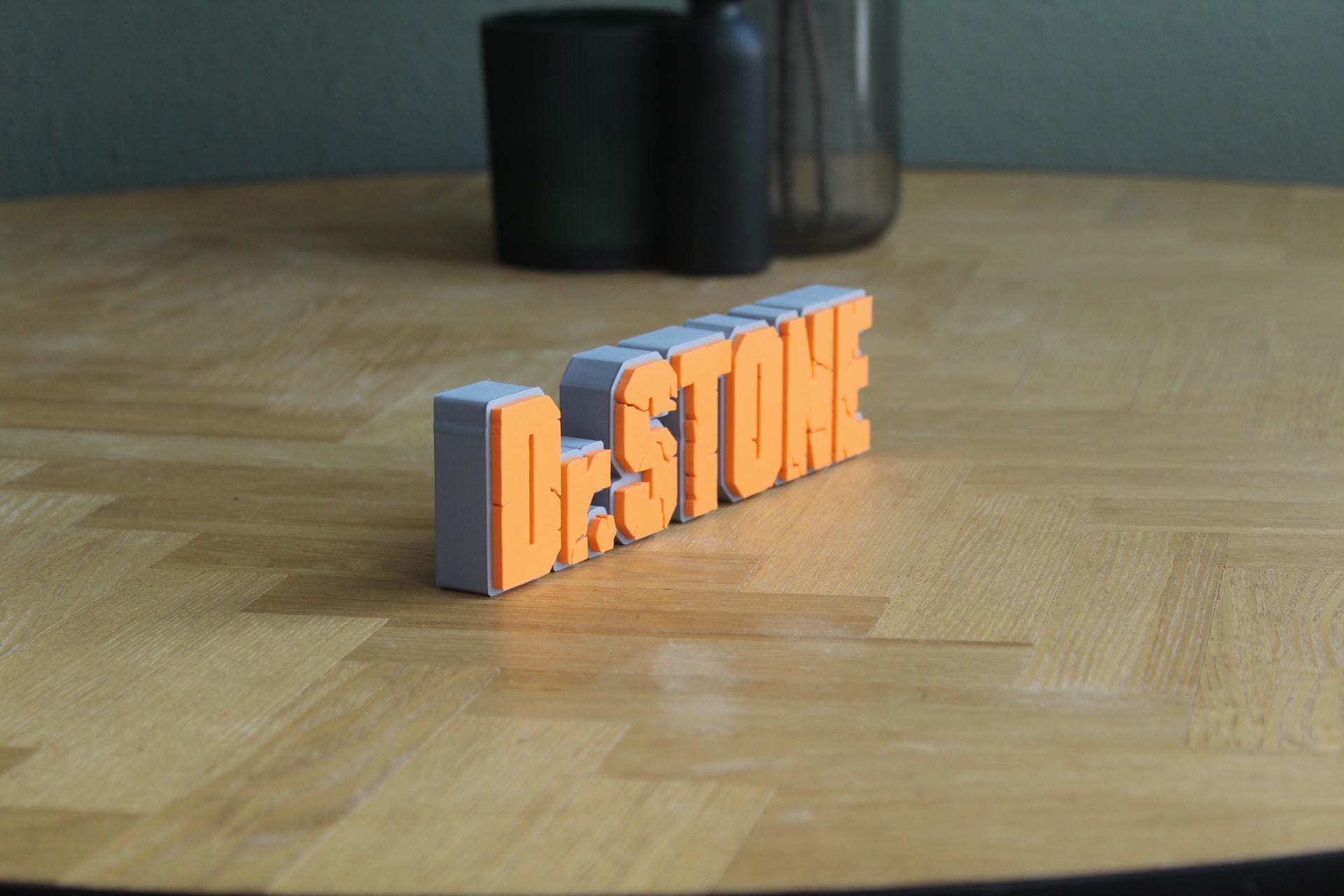 Dr.Stone Logo | Senku Ishigami | Anime | Manga | Serie | 3D-Figur