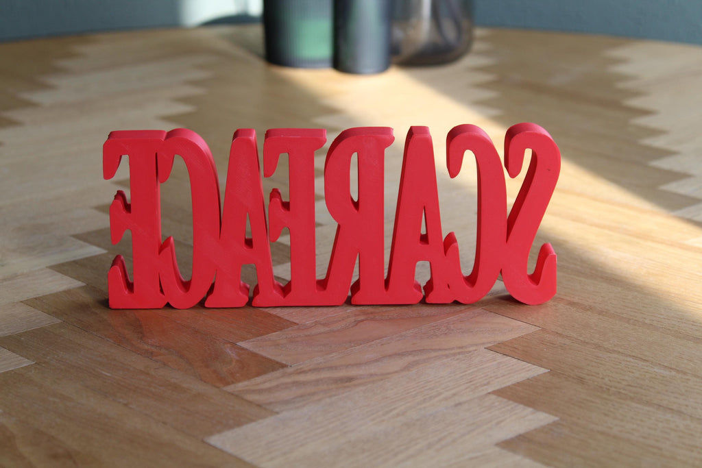 Scarface Logo | Tony Montana | Kultfilm Symbol | Mafia | Klassiker | 3D Druck Figur