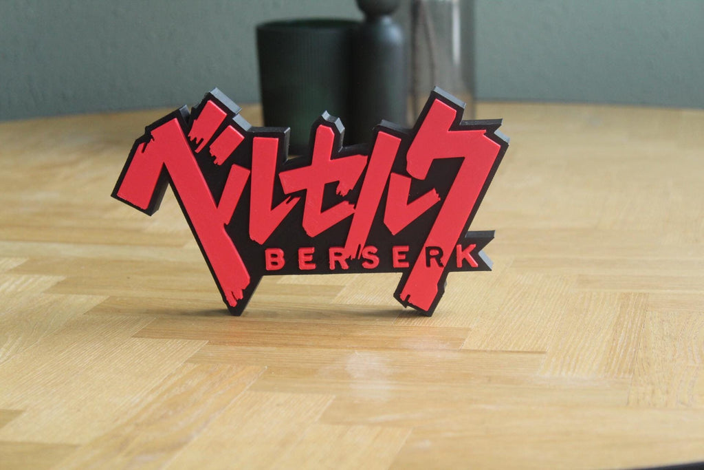 Berserk Logo | Guts | Anime | Manga | Sammlerartikel | Action | 3D Logo