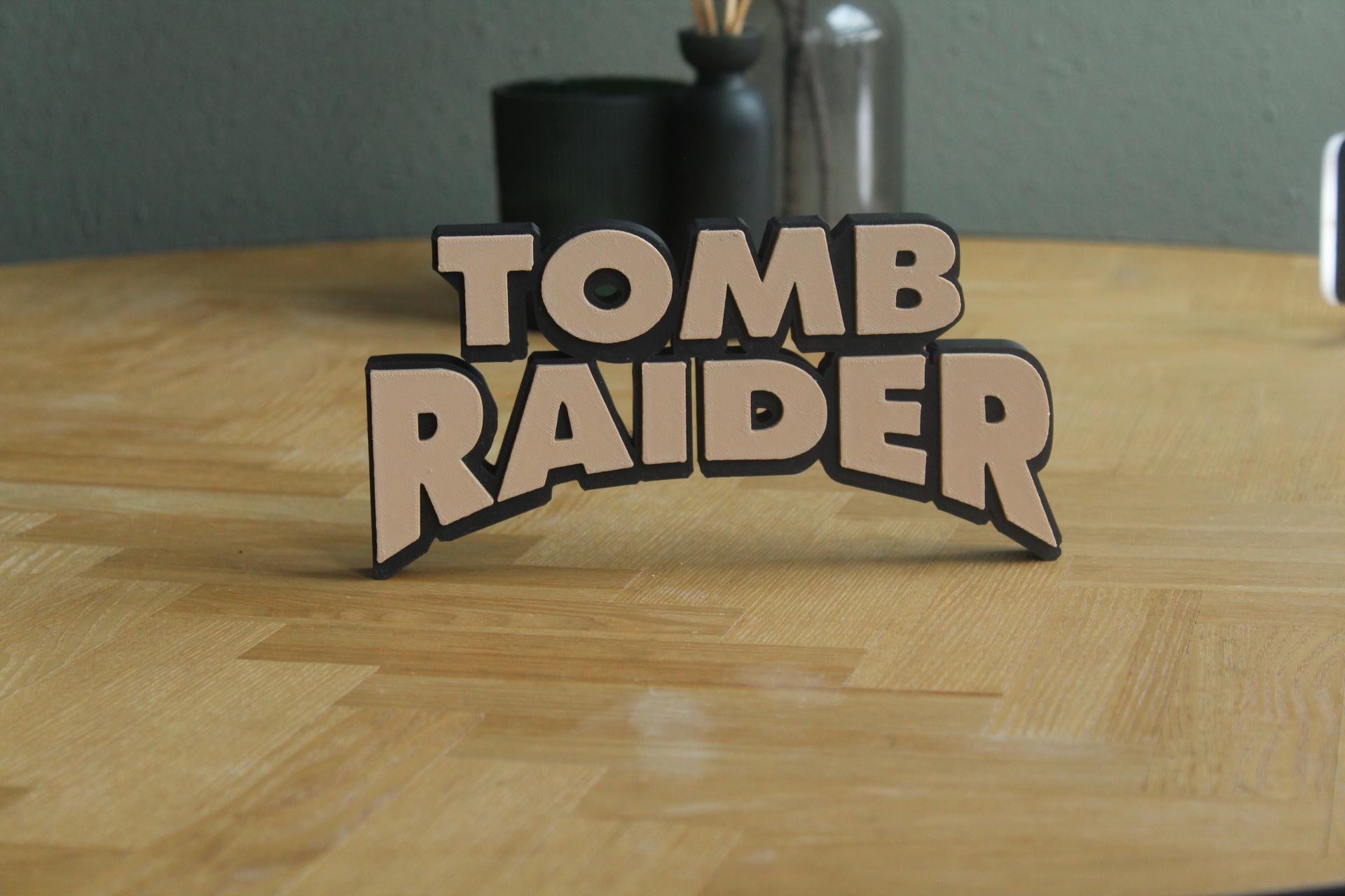 Tomb Raider Logo | Lara Croft | Videospiel | Playstation | 3D Logo