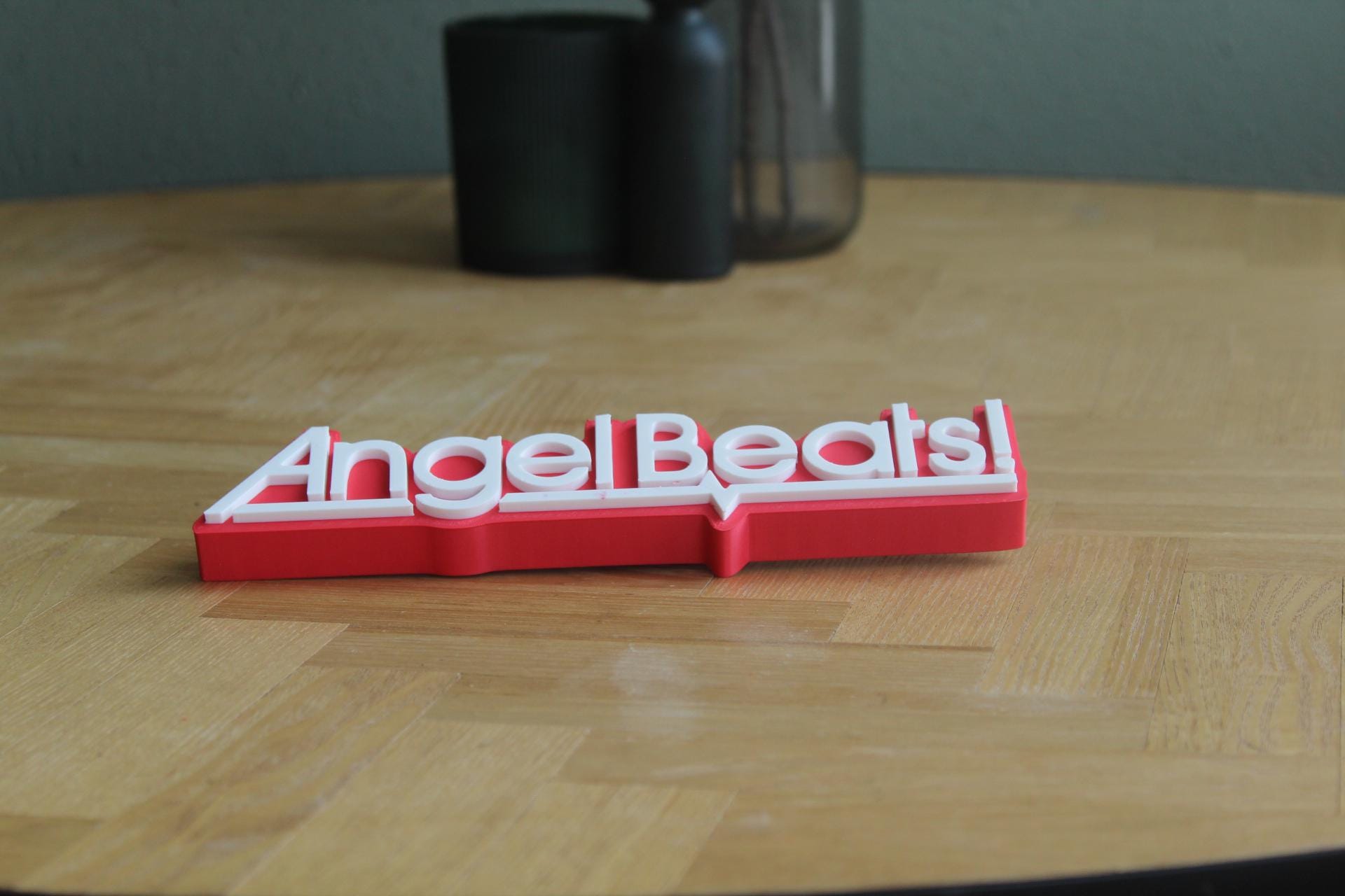 Angel Beats! Logo | Otonashi | Drama | Anime| Manga | 3D Druck Logo