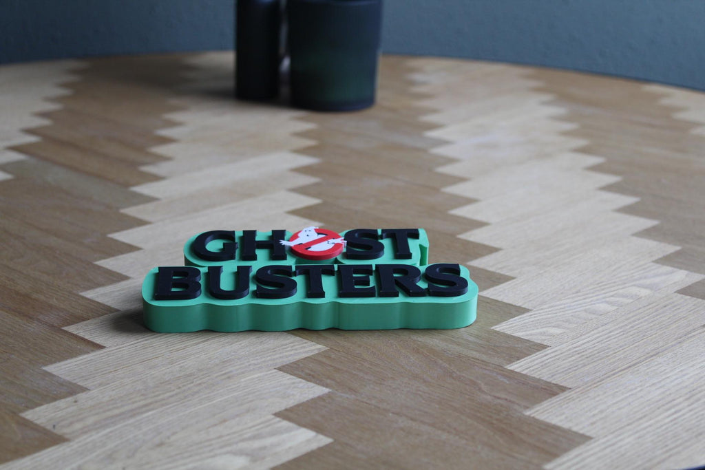Ghostbusters 3D Druck Logo | Geisterjäger Symbol | Ecto-1 Deko | Filmklassiker Geschenk