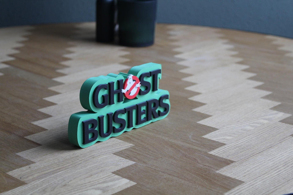 Ghostbusters 3D Druck Logo | Geisterjäger Symbol | Ecto-1 Deko | Filmklassiker Geschenk
