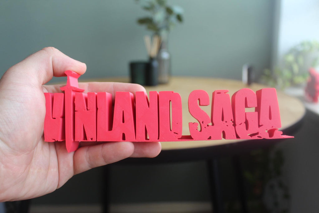 Vinland Saga Logo | Thorfinn | Askeladd | Anime | Manga | Wikinger | 3D Druck Logo