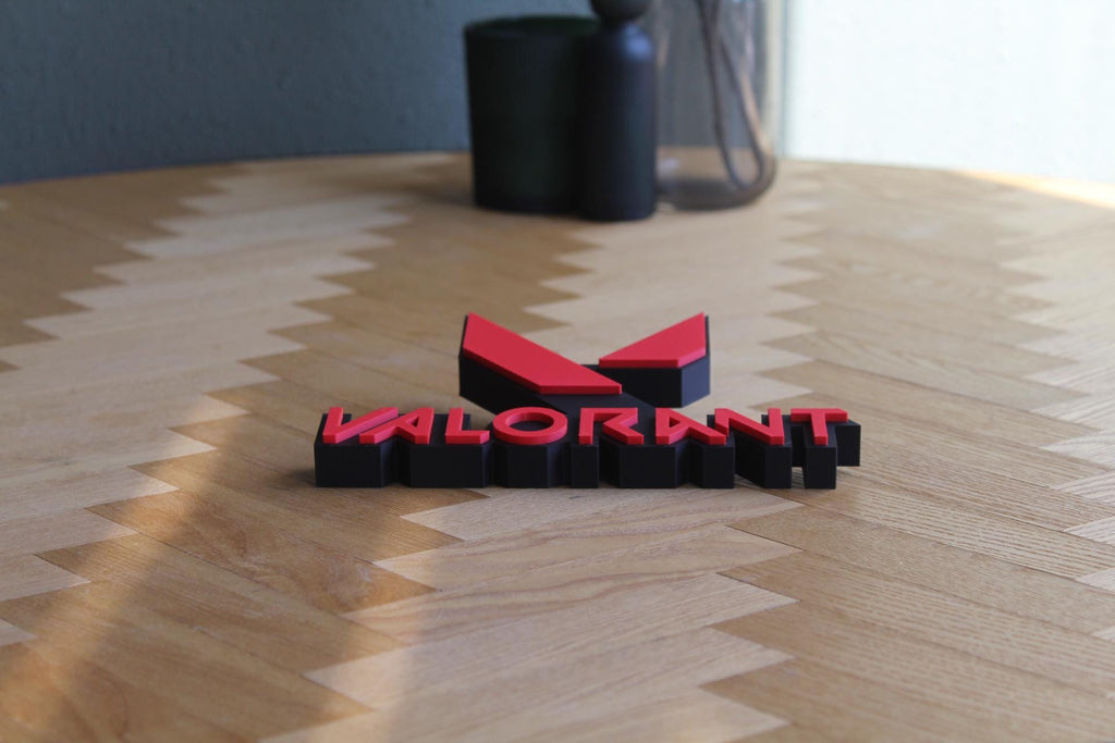 Valorant Logo | Jett | Phoenix | Sage | Taktischer Shooter | 3D Druck Figur